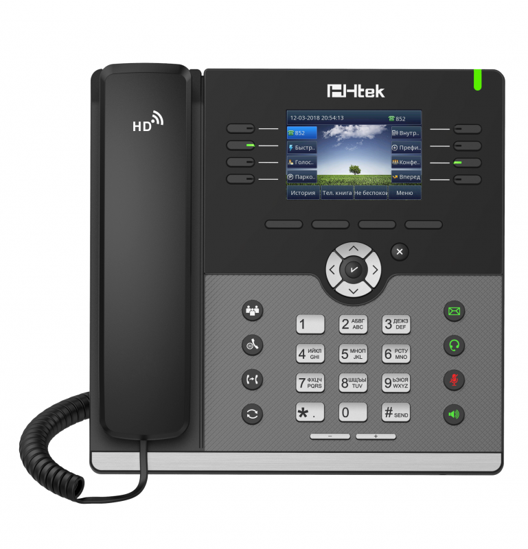 IP-телефон Htek UC924E с Bluetooth и WiFi IP-телефон Htek UC924E с Bluetooth и WiFi